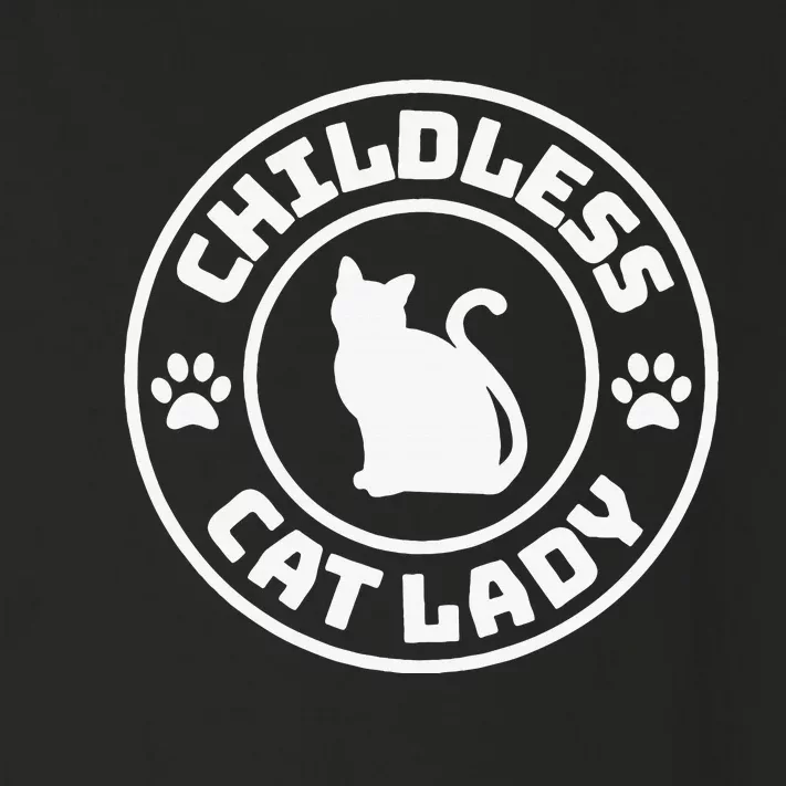 Childless Cat Lady Funny Cat Lover Toddler Long Sleeve Shirt