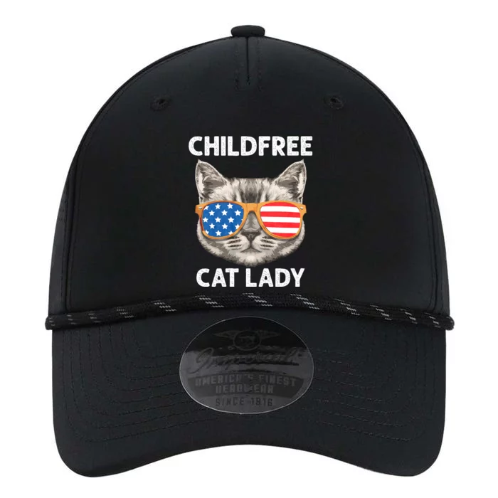 Childfree Cat Lady For Cat Mom Women Cat Lady Performance The Dyno Cap