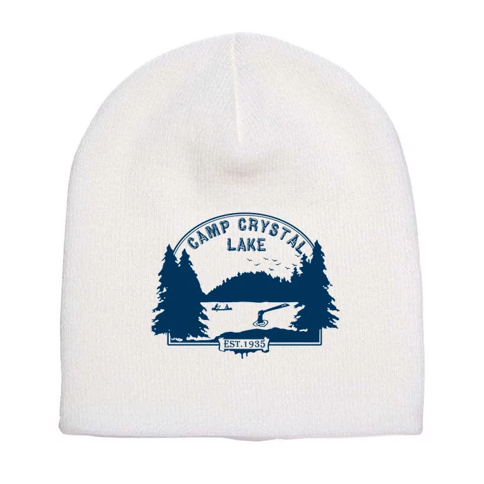 Camp Crystal Lake Short Acrylic Beanie