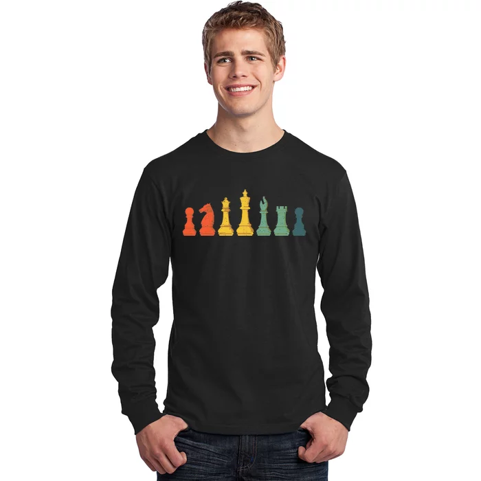 Cool Chess Lover Art Chess Players Novelty Long Sleeve Shirt