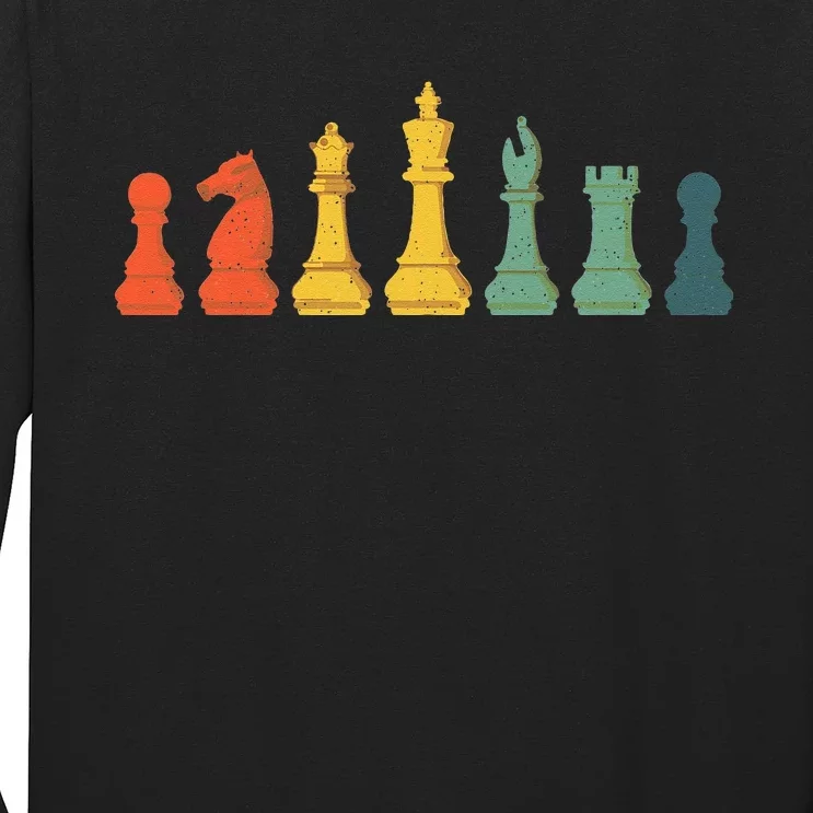 Cool Chess Lover Art Chess Players Novelty Long Sleeve Shirt