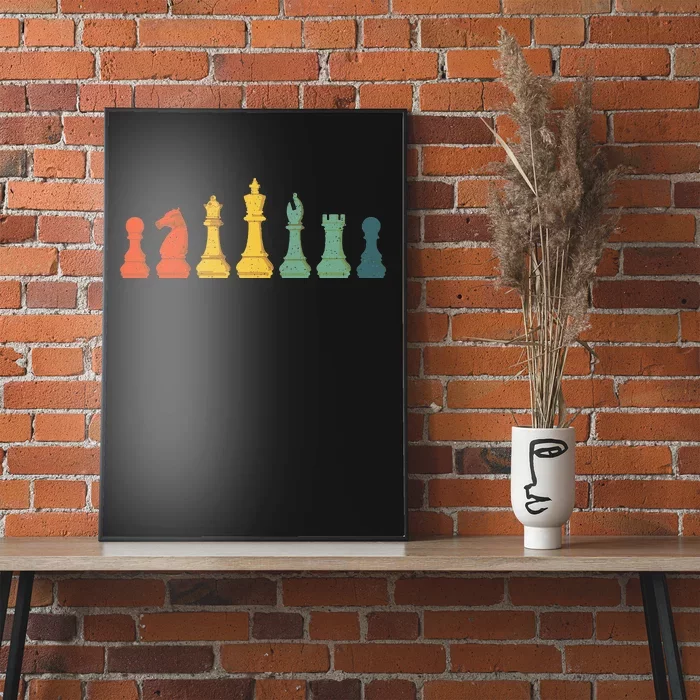 Cool Chess Lover Art Chess Players Novelty Poster