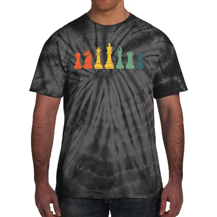 Cool Chess Lover Art Chess Players Novelty Tie-Dye T-Shirt