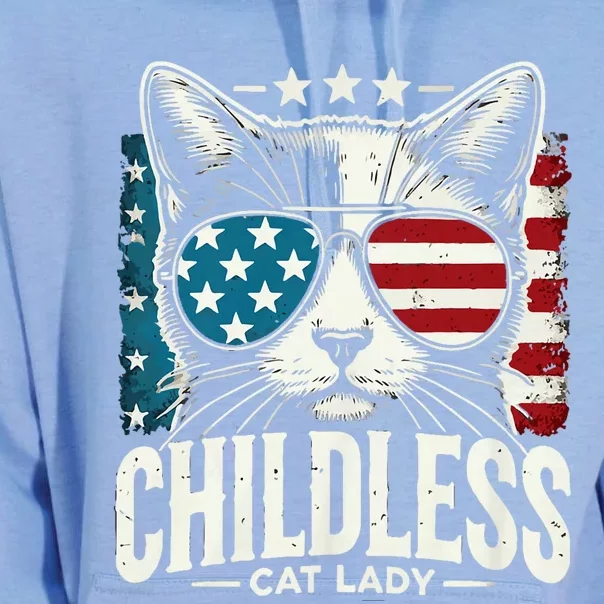 Childless Cat Lady 2024 Unisex Surf Hoodie