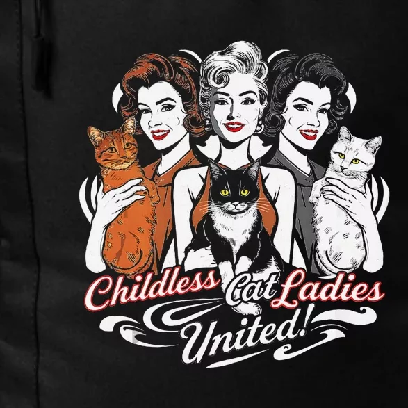 Childless Cat Ladies United Funny Democrat Political Daily Commute Backpack