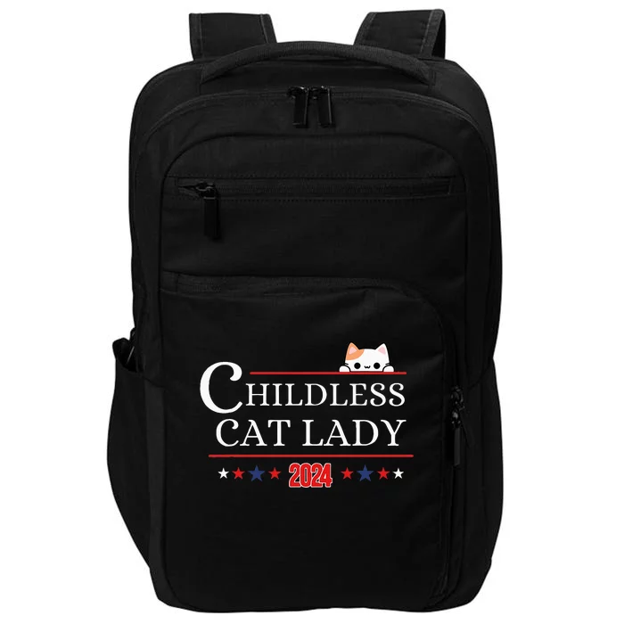 Childless Cat Lady 2024 Impact Tech Backpack