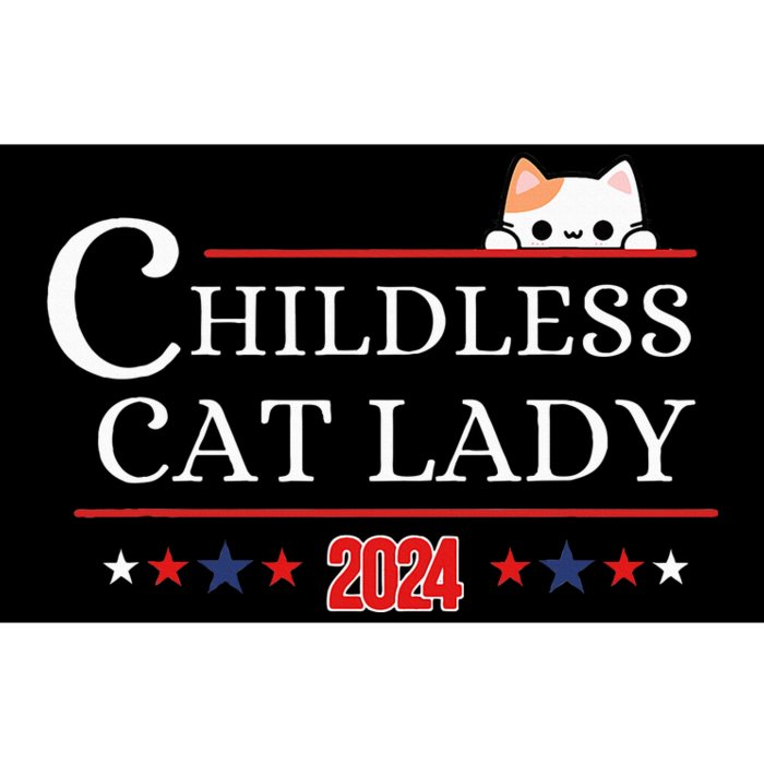 Childless Cat Lady 2024 Bumper Sticker