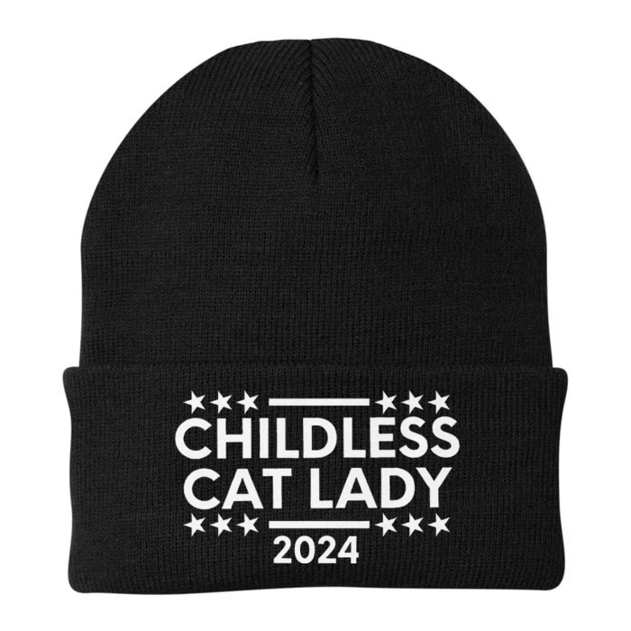 Childless Cat Lady 2024 Knit Cap Winter Beanie