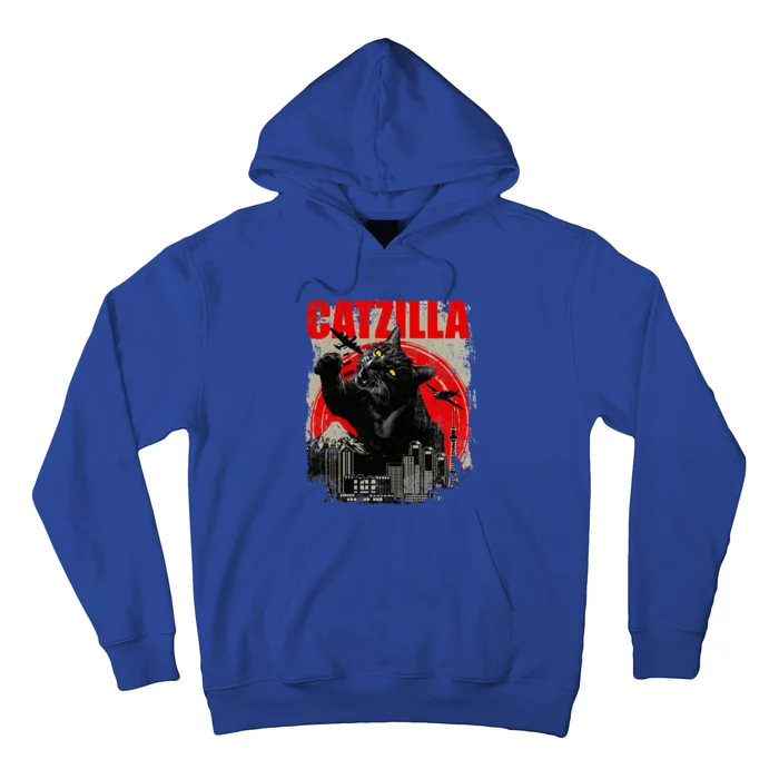 Catzilla Cat Lover Kitten Kitty Hoodie