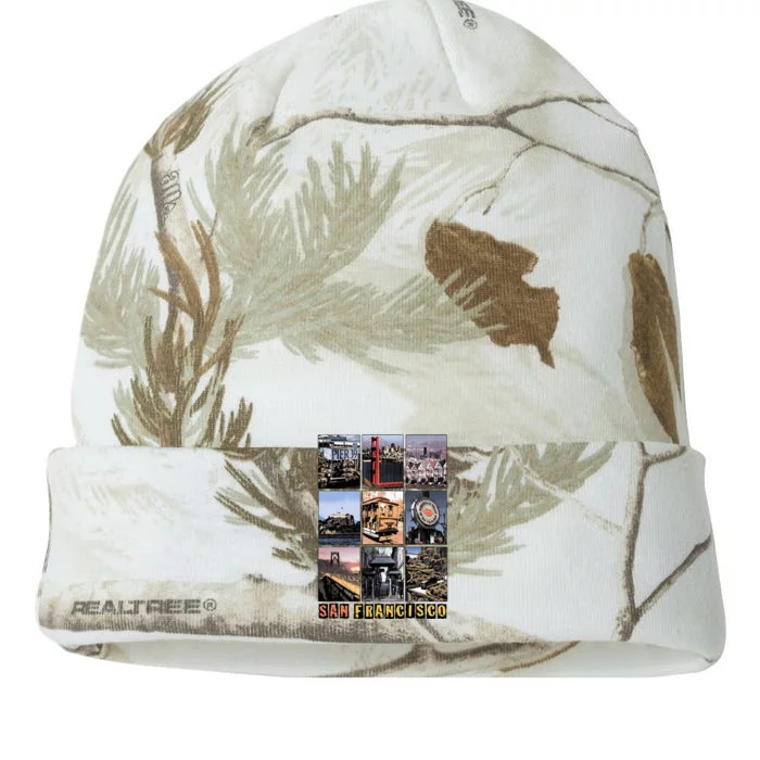 California Cali Life Los Angeles San Francisco Kati - 12in Camo Beanie