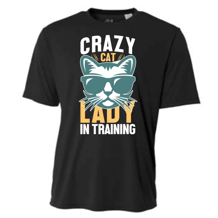 Crazy Cat Lady Cooling Performance Crew T-Shirt