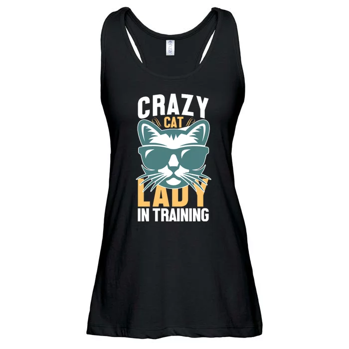 Crazy Cat Lady Ladies Essential Flowy Tank