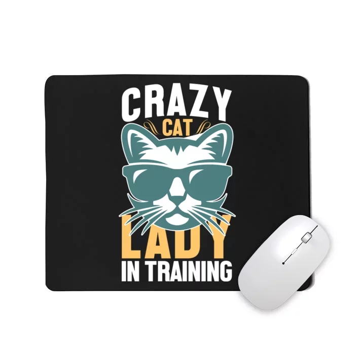 Crazy Cat Lady Mousepad