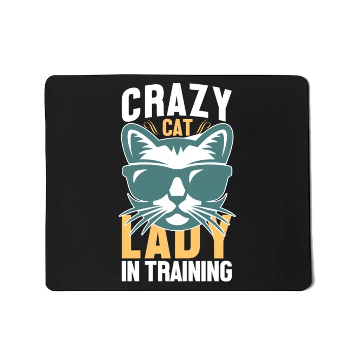 Crazy Cat Lady Mousepad