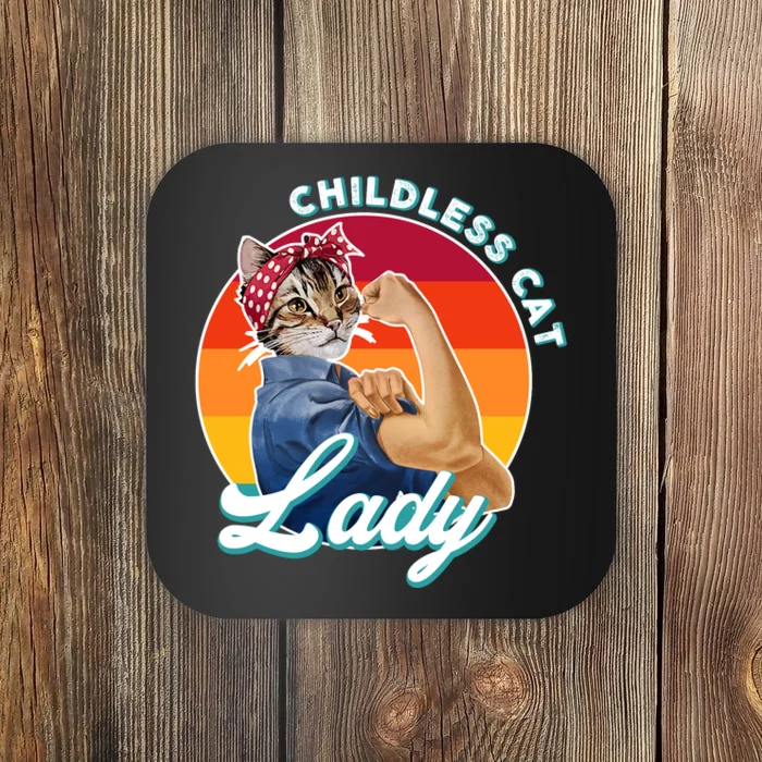 Childless Cat Lady Coaster