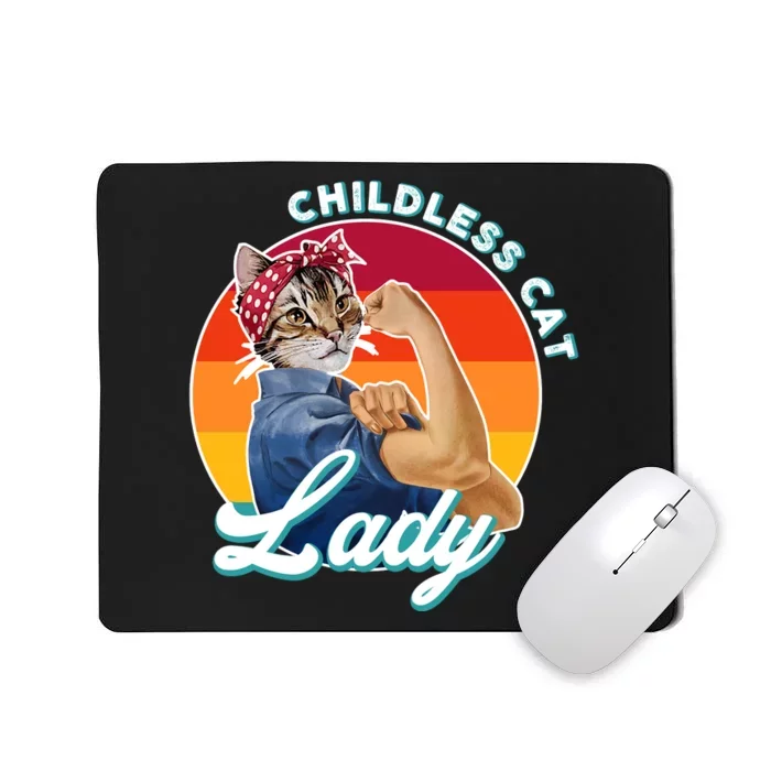 Childless Cat Lady Mousepad