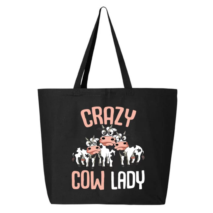 Crazy Cow Lady Cow Lover 6405 25L Jumbo Tote