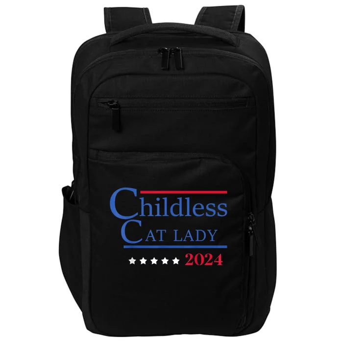 Childless Cat Lady 2024 Ladies Is Voting Kamala Impact Tech Backpack