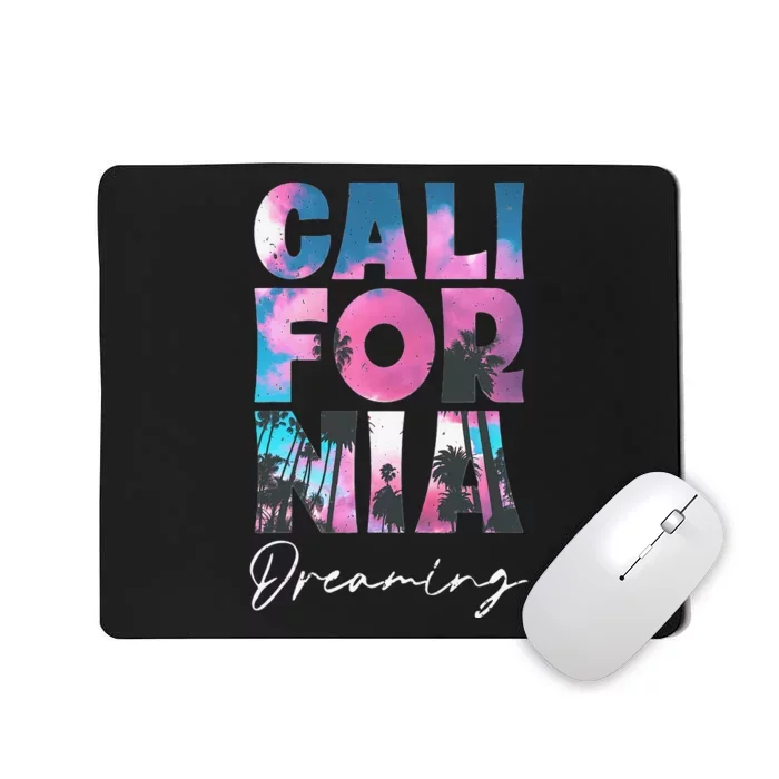 California Cali Lover Visiting California Mousepad