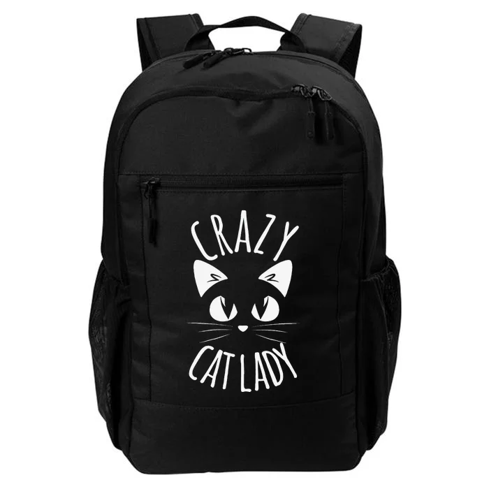 CRAZY CAT LADY Funny Fur Mom Mother's Day Christmas Birthday Daily Commute Backpack