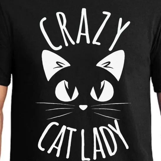 CRAZY CAT LADY Funny Fur Mom Mother's Day Christmas Birthday Pajama Set