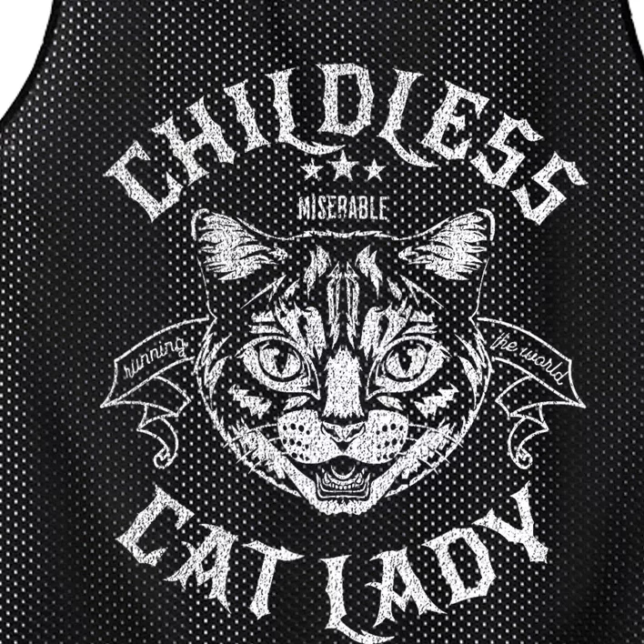 Childless Cat Lady Feminist Voting Ladies Is Voting Kamala Mesh Reversible Basketball Jersey Tank