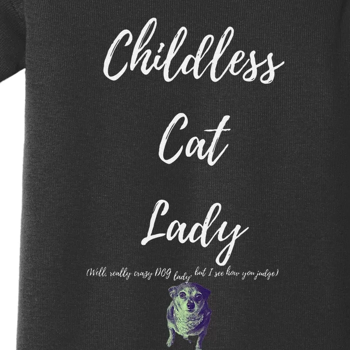 Childless Cat Lady Baby Bodysuit