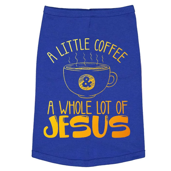 Christian Coffee Lover Doggie Tank