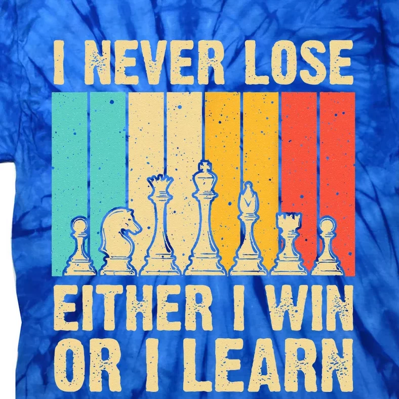 Cool Chess Lover Art For Novelty Chess Player Tie-Dye T-Shirt