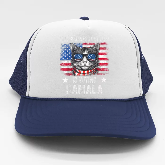 Childless Cat Lady 2024 Trucker Hat