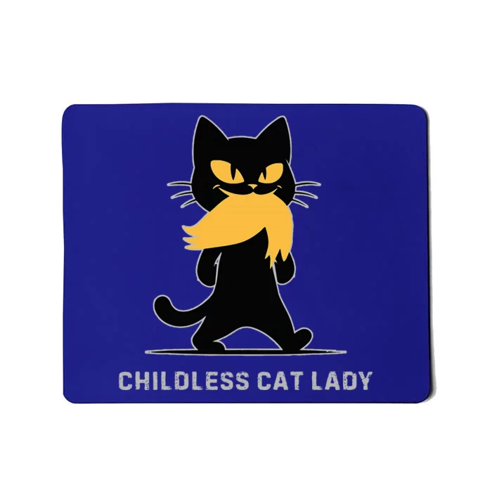 Childless Cat Lady Kamala Harris 2024 47 47th President Win Mousepad