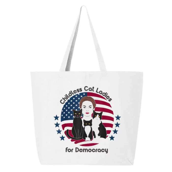 Childless Cat Ladies For Democracy 25L Jumbo Tote