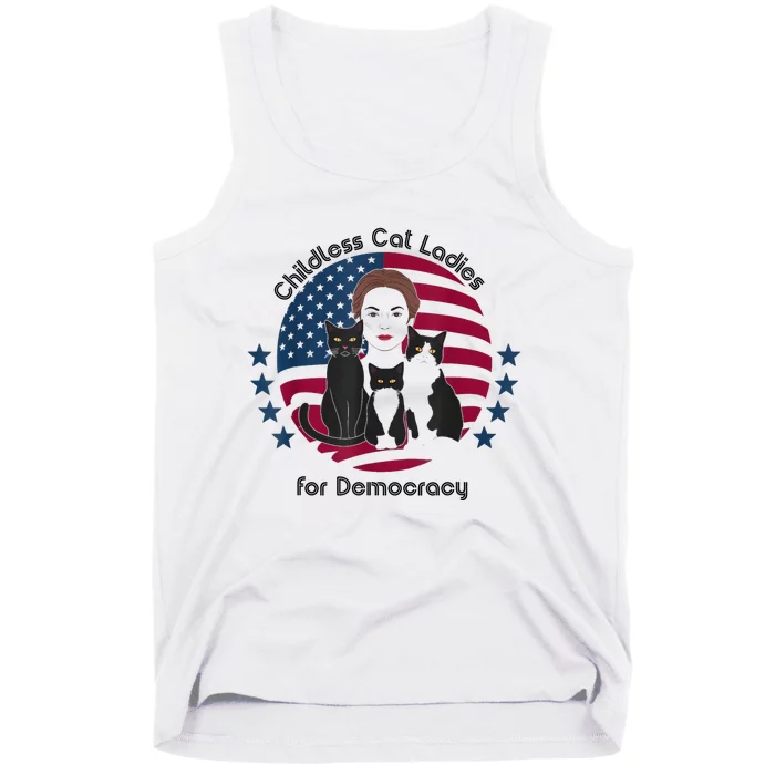 Childless Cat Ladies For Democracy Tank Top