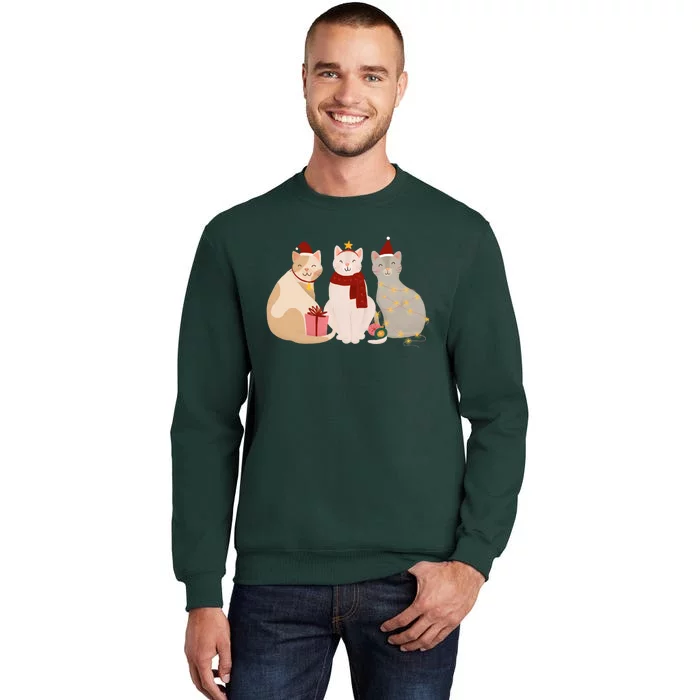 Catmas Cat Lover Cute Christmas Sweatshirt