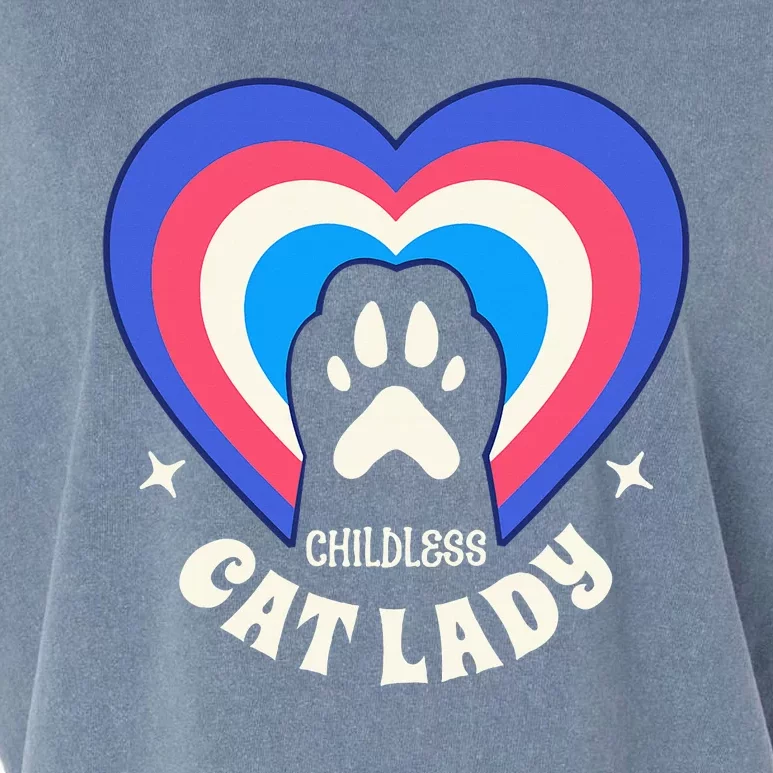 Childless Cat Lady Garment-Dyed Women's Muscle Tee