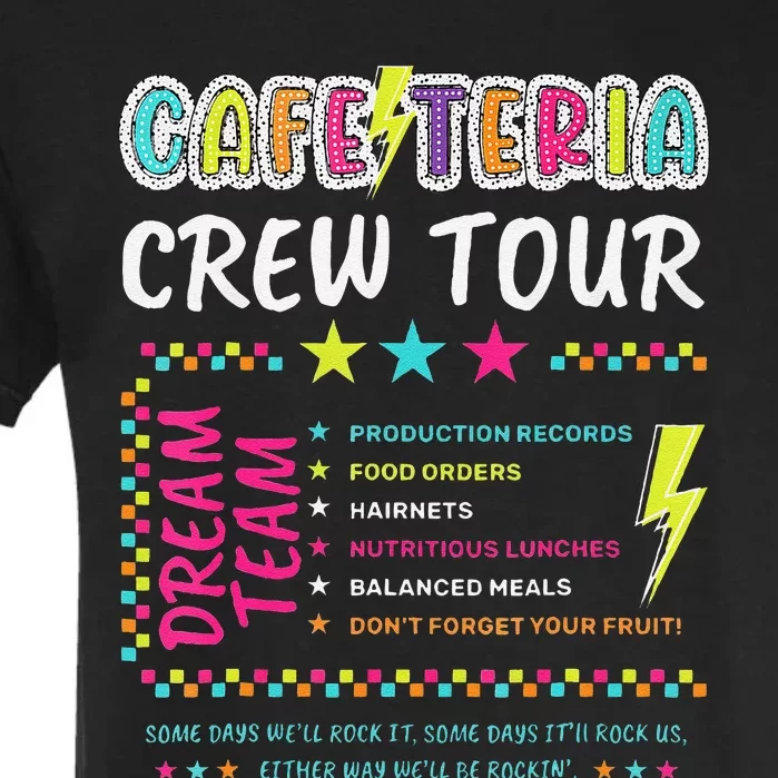 Cafeteria Crew Lunch Lady Dream Team Back To School Garment-Dyed Heavyweight T-Shirt