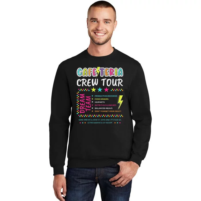 Cafeteria Crew Lunch Lady Dream Team Back To School Sweatshirt