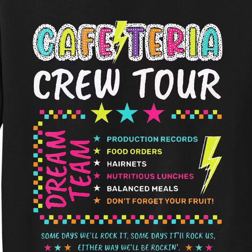 Cafeteria Crew Lunch Lady Dream Team Back To School Sweatshirt