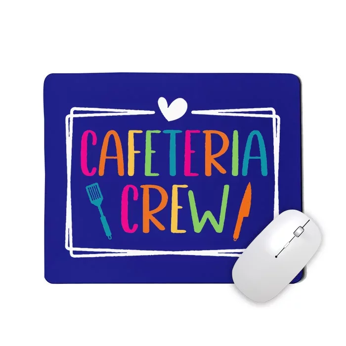 Cafeteria Crew Lunch Ladies Back To School Lunch Lady Squad Mousepad