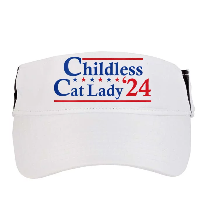 Childless Cat Lady Kamala Adult Drive Performance Visor