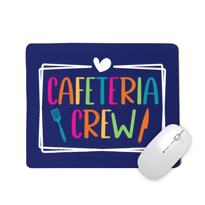 Cafeteria Crew Lunch Ladies Back To School Lunch Lady Squad Mousepad