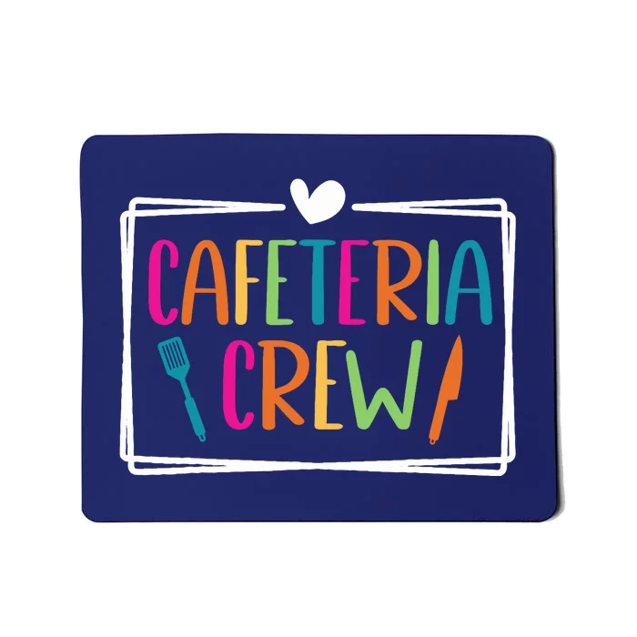 Cafeteria Crew Lunch Ladies Back To School Lunch Lady Squad Mousepad