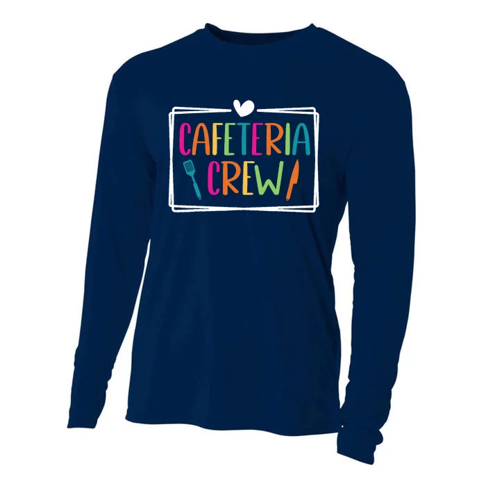 Cafeteria Crew Lunch Ladies Back To School Lunch Lady Squad Cooling Performance Long Sleeve Crew