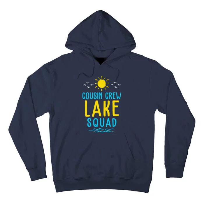 Cousin Crew Lake Squad Summer Vacation Family Matching Tall Hoodie