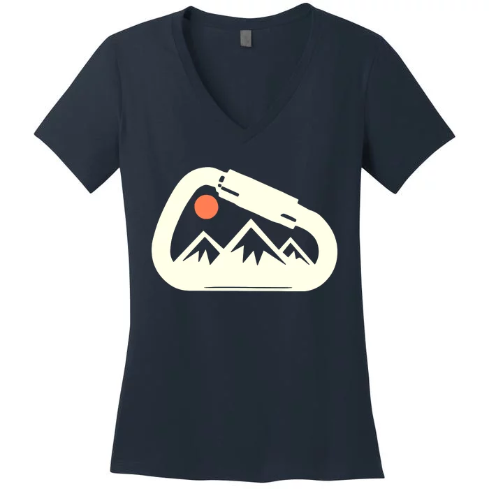 Climbing Women's V-Neck T-Shirt