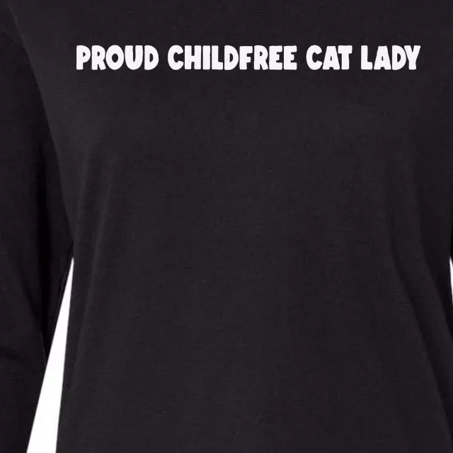 Childfree Cat Lady For Cat Mom Women Cat Lady Gift Womens Cotton Relaxed Long Sleeve T-Shirt