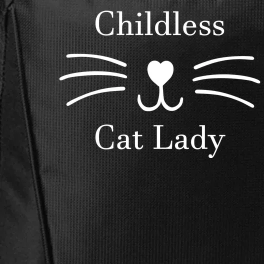 Childless Cat Lady Kamala Harris City Backpack