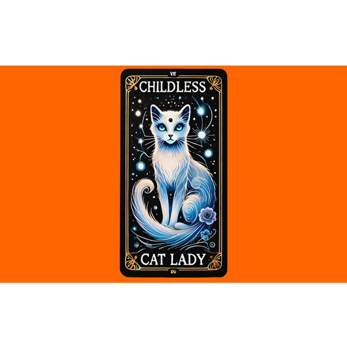 Childless Cat Lady Tarot Card Gift Bumper Sticker