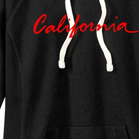 California CA License Plate Design Classic Women's Fleece Hoodie