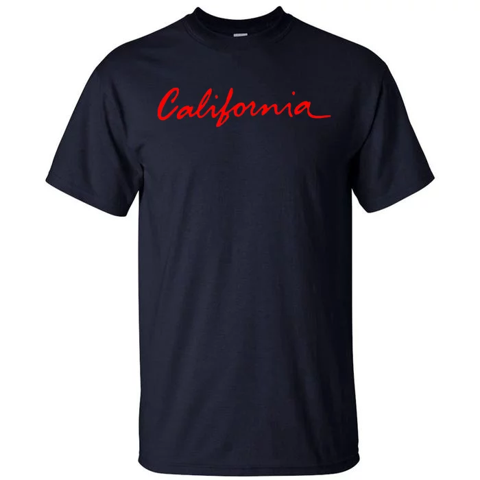 California CA License Plate Design Classic Tall T-Shirt